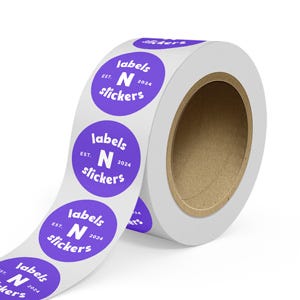 4 Inch Round Labels