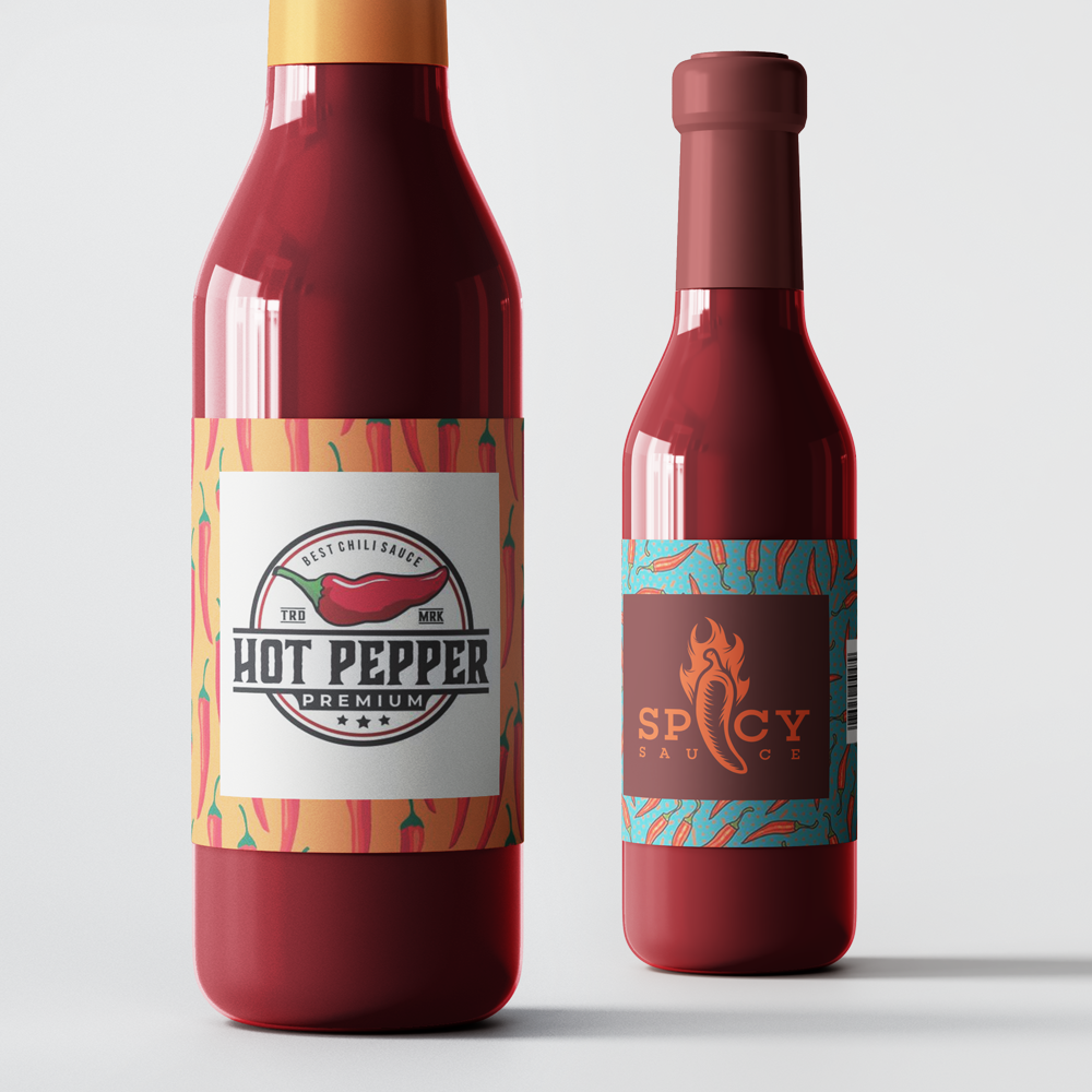 Hot Sauce Labels