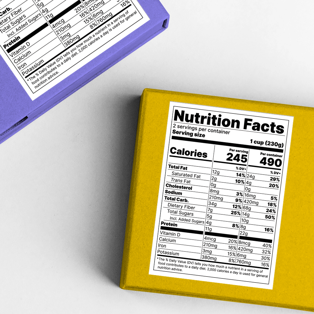 Nutrition Labels