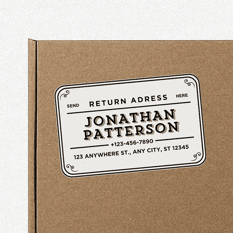 Return Address Labels